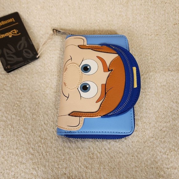 Loungefly Disney Wreck-It Ralph Fix-It Felix Cosplay Zip Around Wallet NEW - Picture 6 of 12
